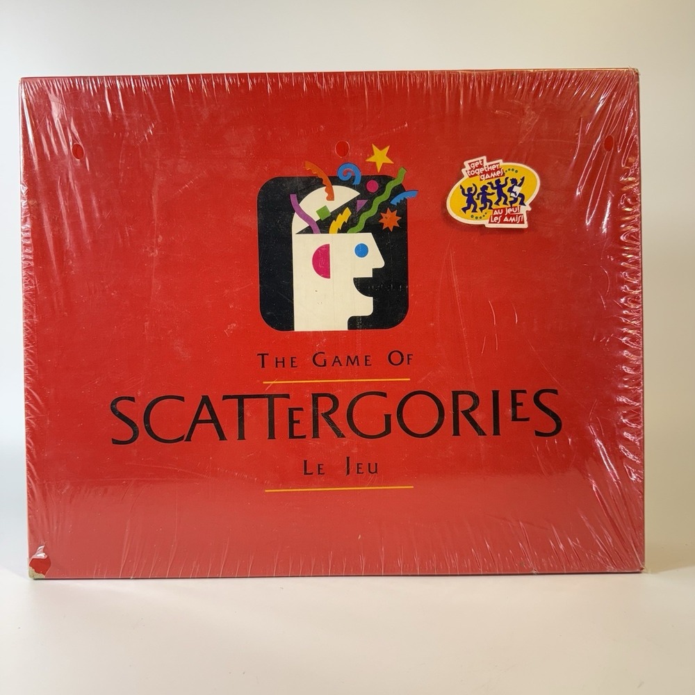 Vintage 1997 The Game of‎ Scattergories - Le Jeu Scattergories Bilingual French